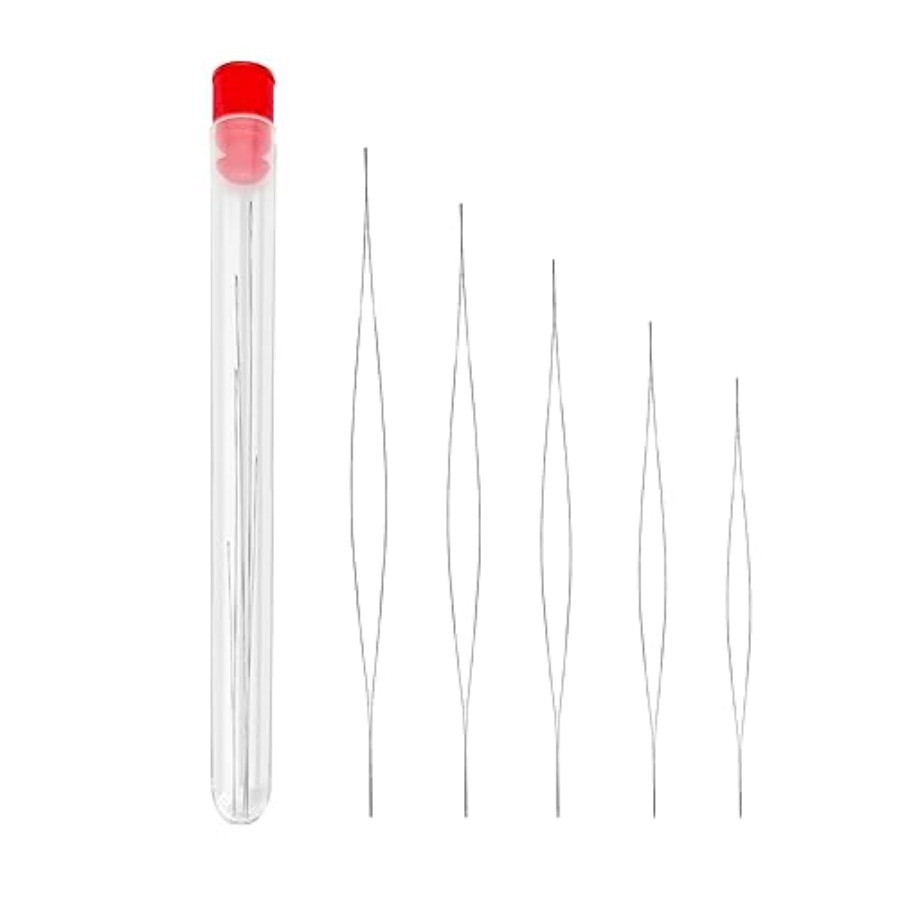 Embroidery Needle - Beading Needles 5 Sizes Seed Beads