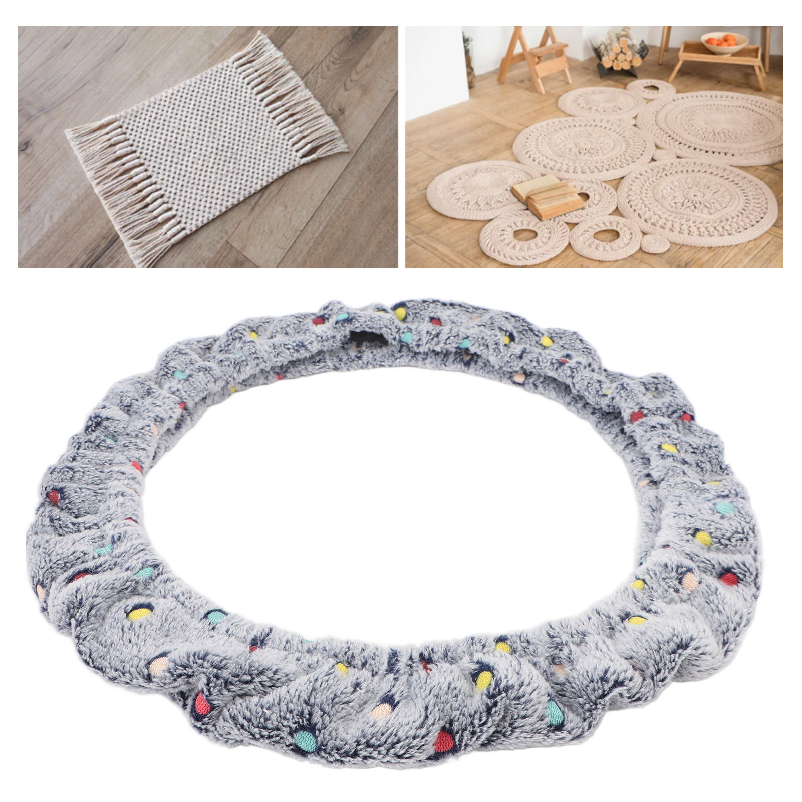 Punch Needle Handle - Rug Hooking Frame Cover Elastic Band