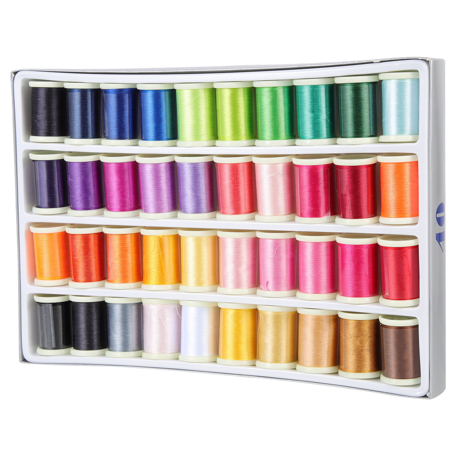 Embroidery Kit Set - 40 Rolls Household Embroidery Thread Set