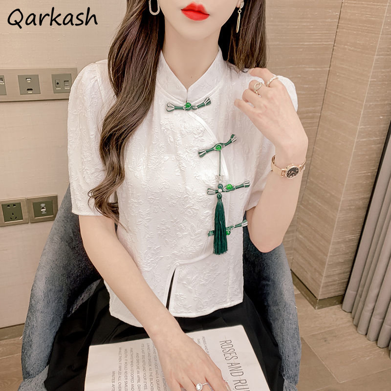 Embroidery Online - Vintage Blouses Women Fashion Clothing Tassel