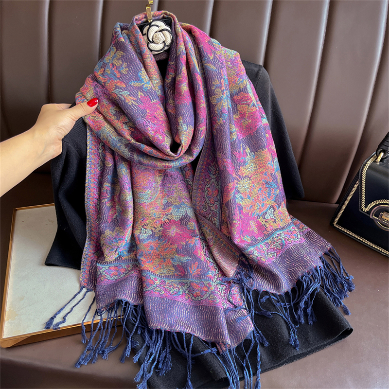 Luxury Embroidery Cashmere Win – обзор и цена Embroidery Hijab