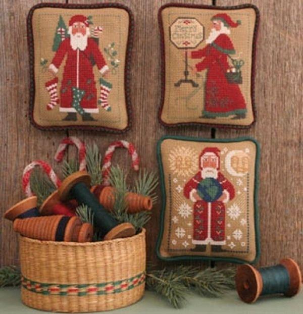 44-24  Santa Claus Cross Stitc – обзор и цена Embroidery Tas
