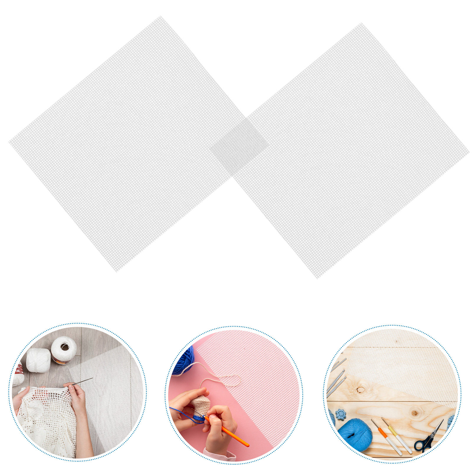 4Pcs Plastic Canvas Mesh Sheet – обзор и цена Embroidery Yarn