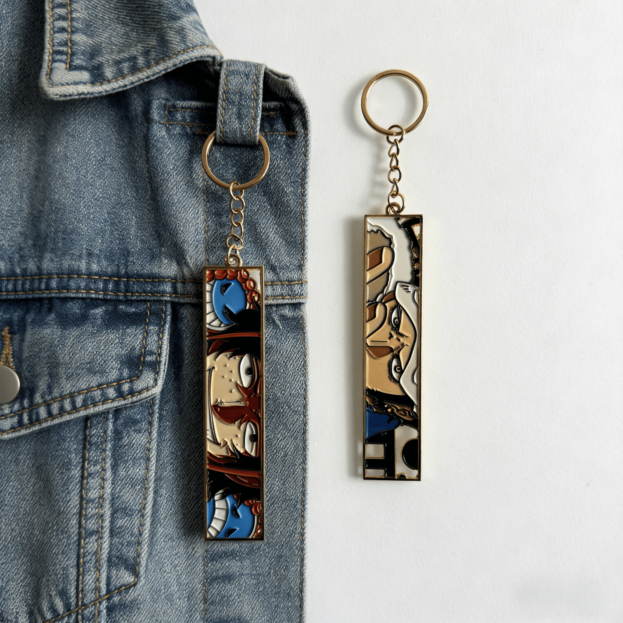 Anime Metal Hollow Out Keychai – обзор и цена Embroidery Zone
