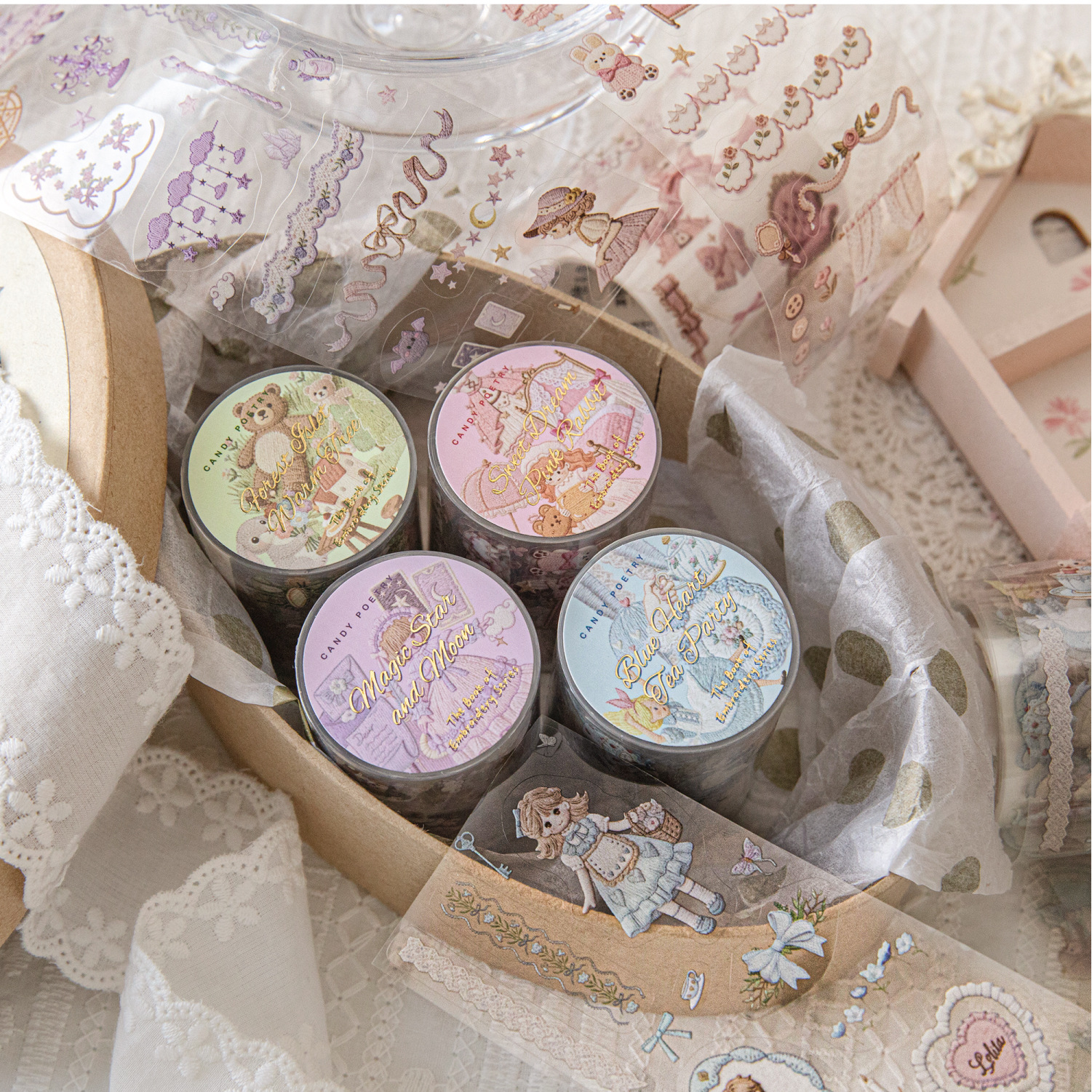 1pcs/1lot Decorative Adhesive  – обзор и цена Embroidery Journal Book