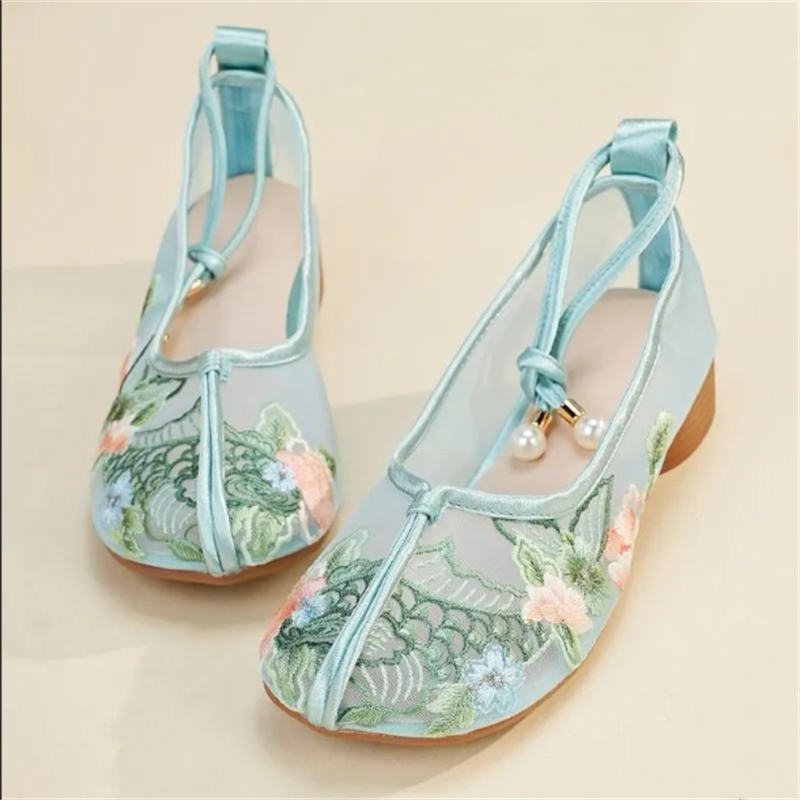 Popular Sandals Mesh Shoes Emb – обзор и цена Embroidery Shoes