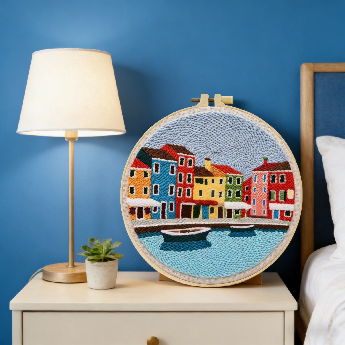 20X20CM/7.87inch House Punch N – обзор и цена Embroidery House