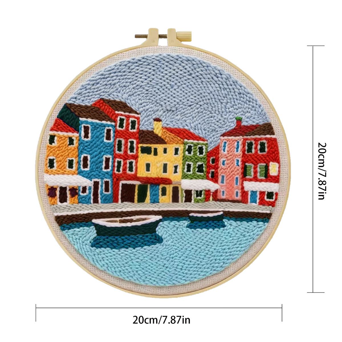 20X20CM/7.87inch House Punch N – обзор и цена Embroidery House