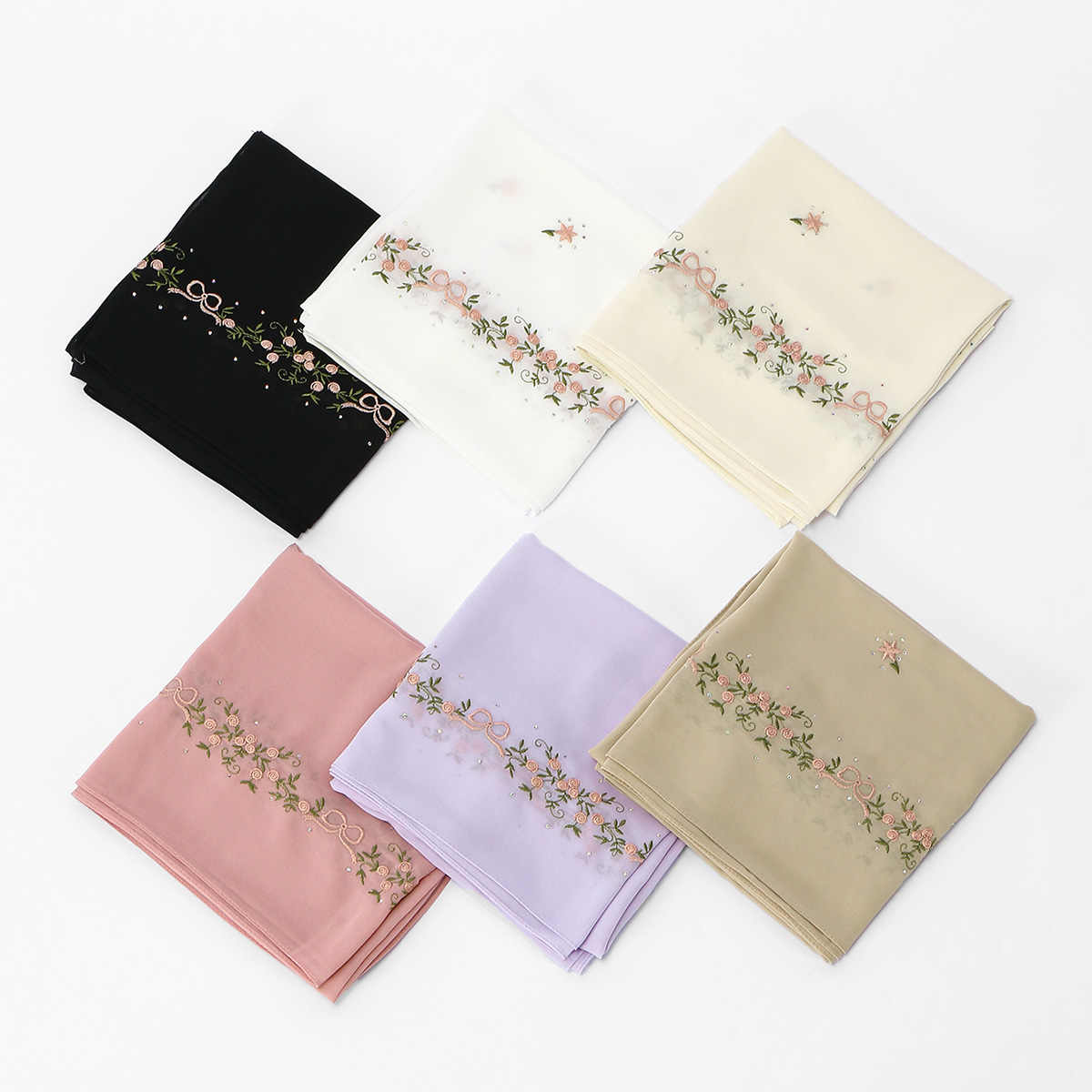  Fashion Chiffon Muslim Hijab – обзор и цена Embroidery Hijab