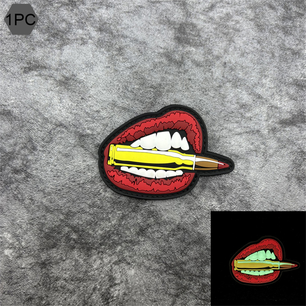 A Sexy Lip Pattern Pvc Patch,  – обзор и цена Embroidery Effect