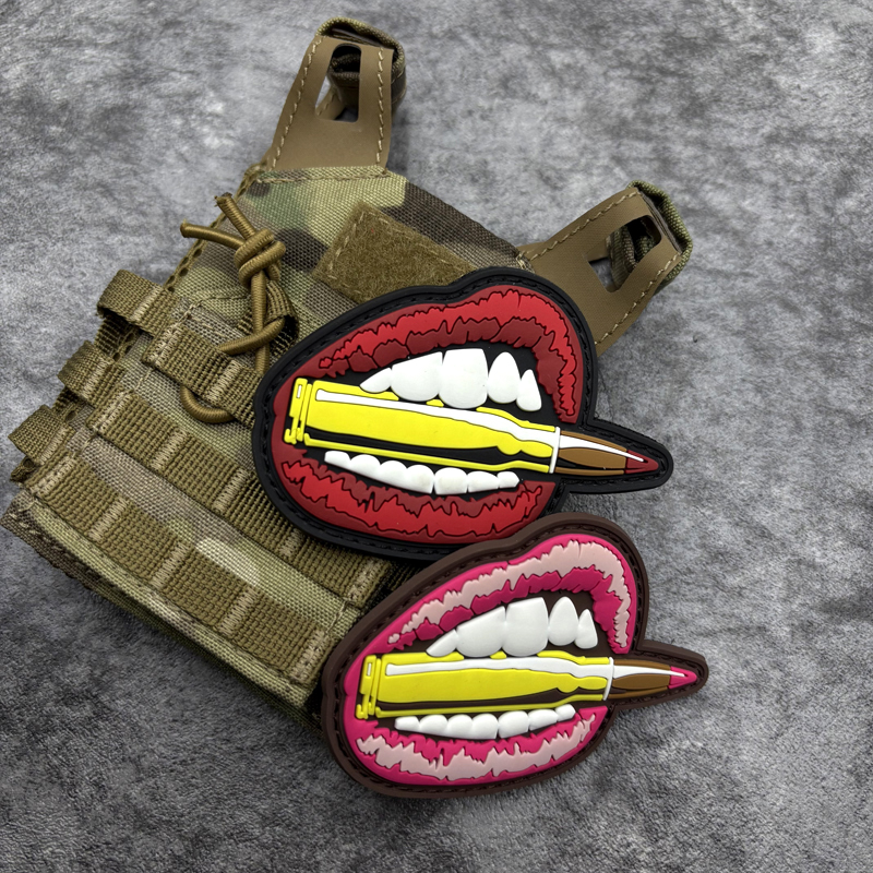 A Sexy Lip Pattern Pvc Patch,  – обзор и цена Embroidery Effect