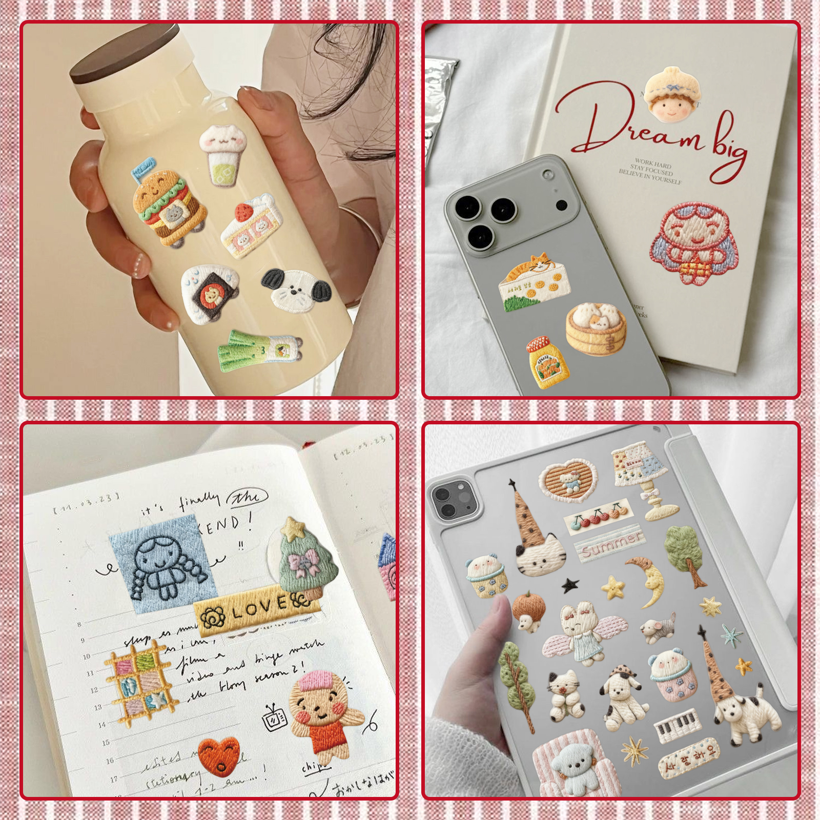 Random Cover 30 Sheets 680+ Pc – обзор и цена Embroidery Journal Book