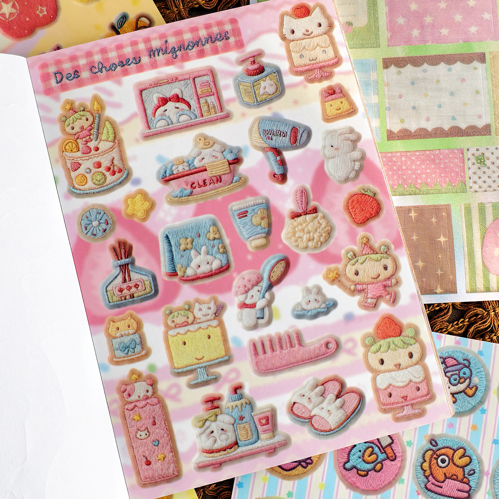 Random Cover 30 Sheets 680+ Pc – обзор и цена Embroidery Journal Book