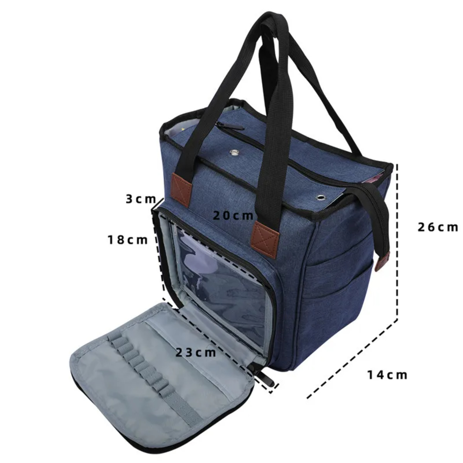 Portable Knitting Bag Organize – обзор и цена Embroidery Yarn
