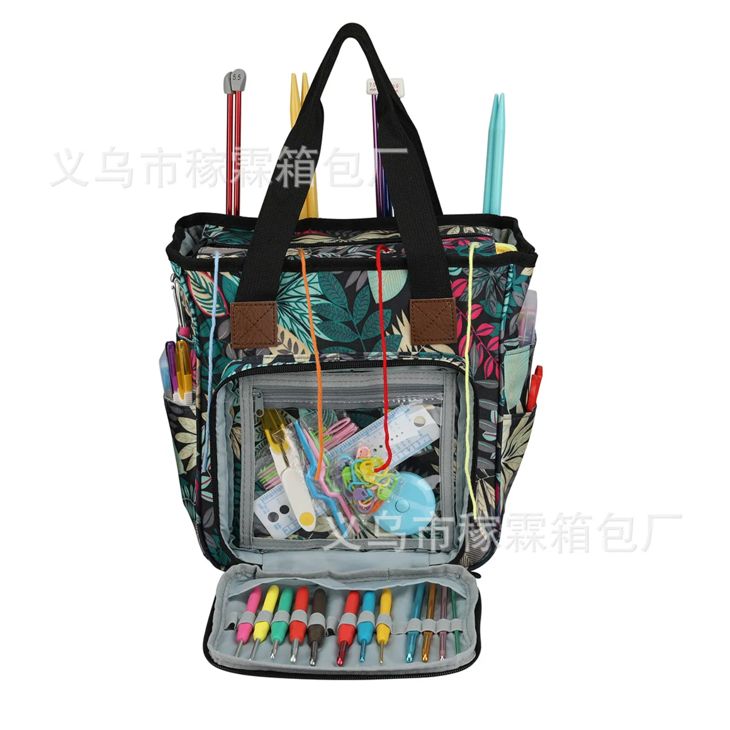 Portable Knitting Bag Organize – обзор и цена Embroidery Yarn