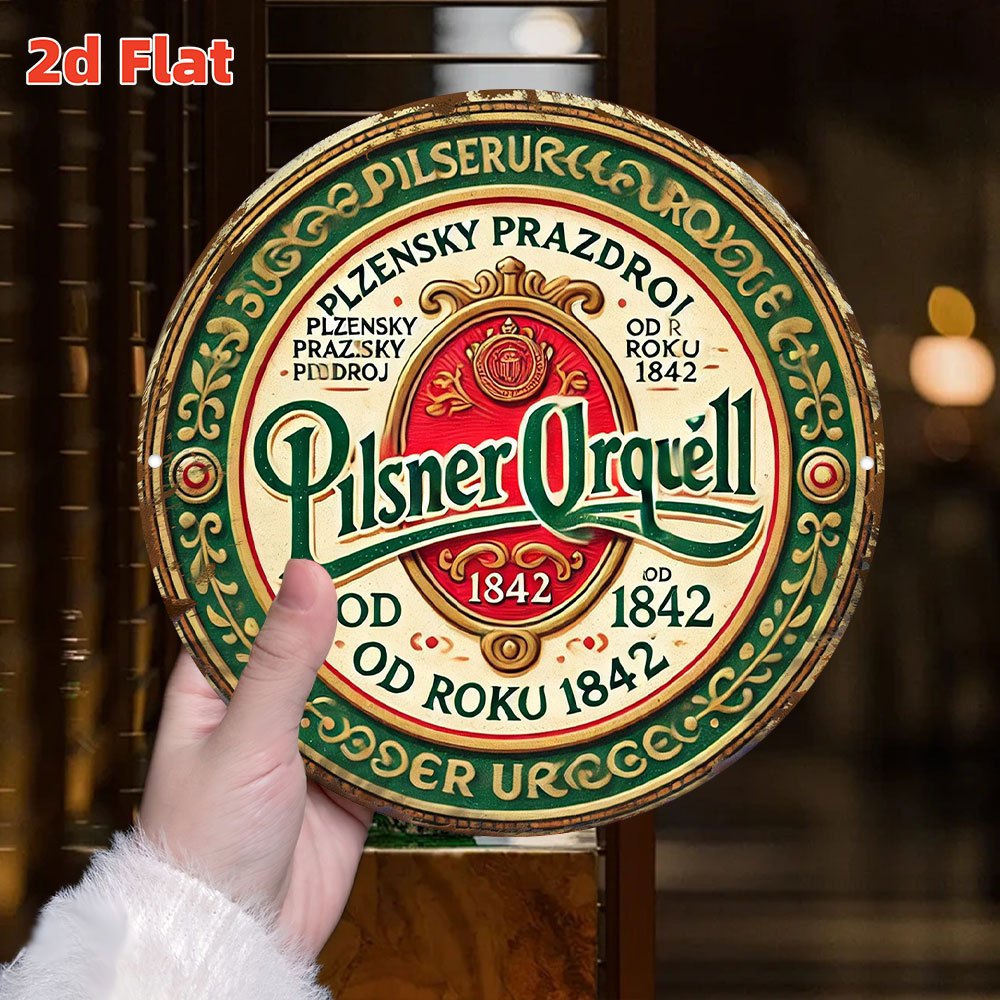 2D Flat Pilsner Urquell Beer L – обзор и цена Embroidery Water