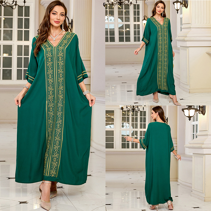 Swimsuit Cover Ups Embroidery  – обзор и цена Embroidery Kaftan