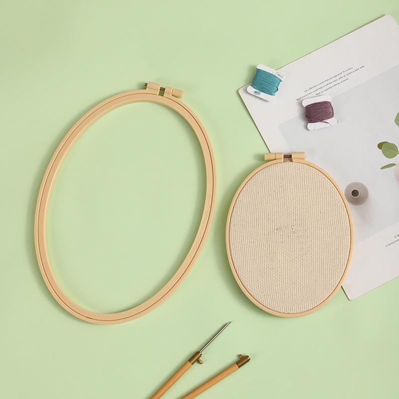 Imitation Bamboo Plastic Oval  – обзор и цена Embroidery Zone