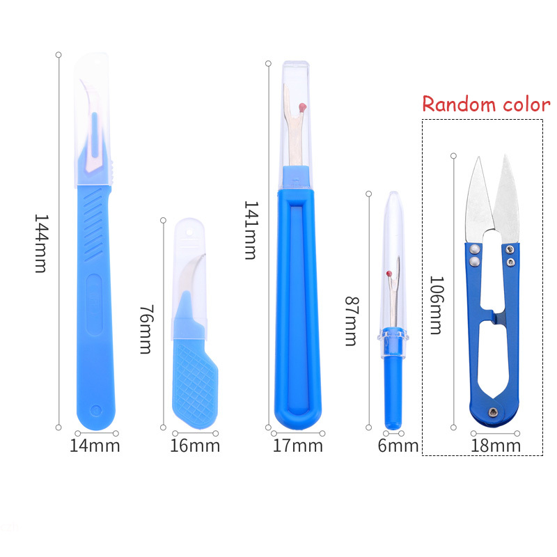 5Pcs Blue Sewing Ripper Kit wi – обзор и цена Embroidery Yarn