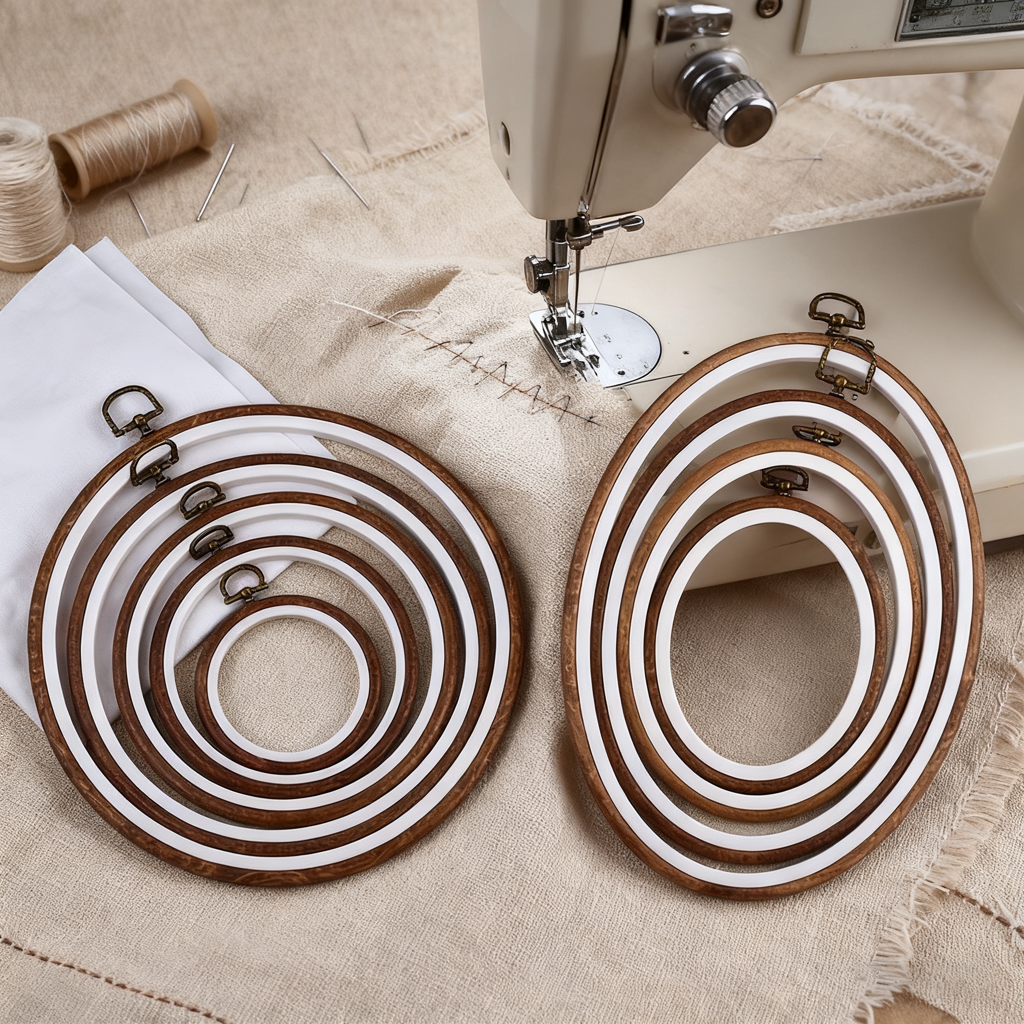 10PCS Sewing Tool Round Oval I – обзор и цена Embroidery Zone