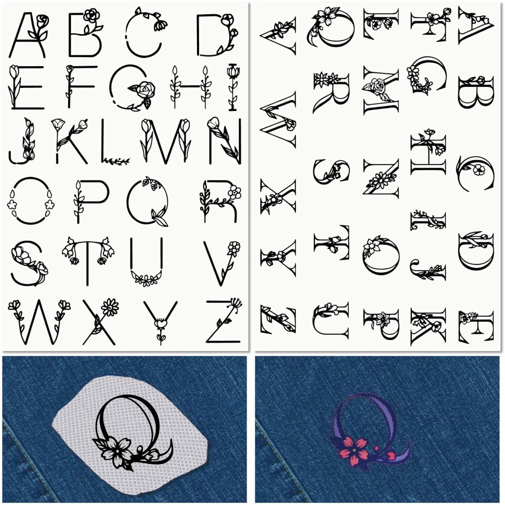 Letter A-Z Water Soluble Embro – обзор и цена Embroidery Water