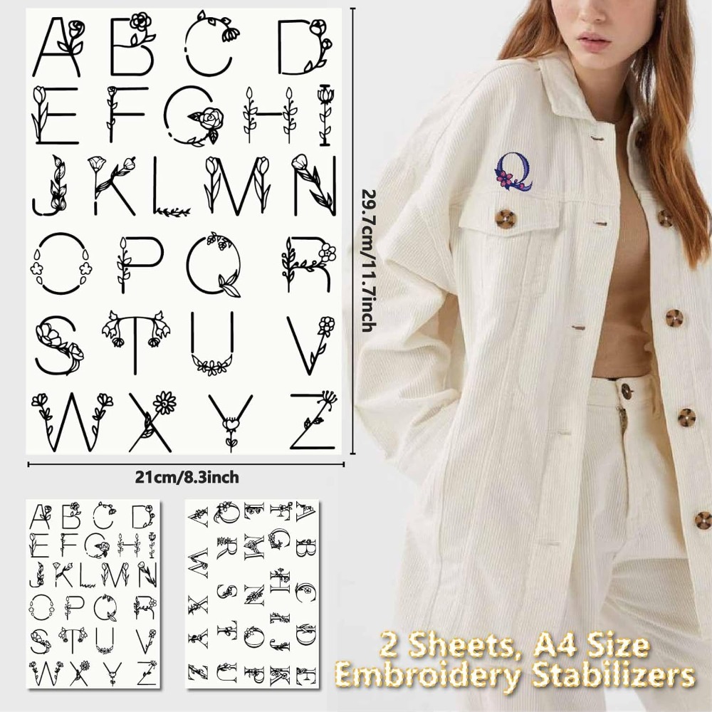 Letter A-Z Water Soluble Embro – обзор и цена Embroidery Water