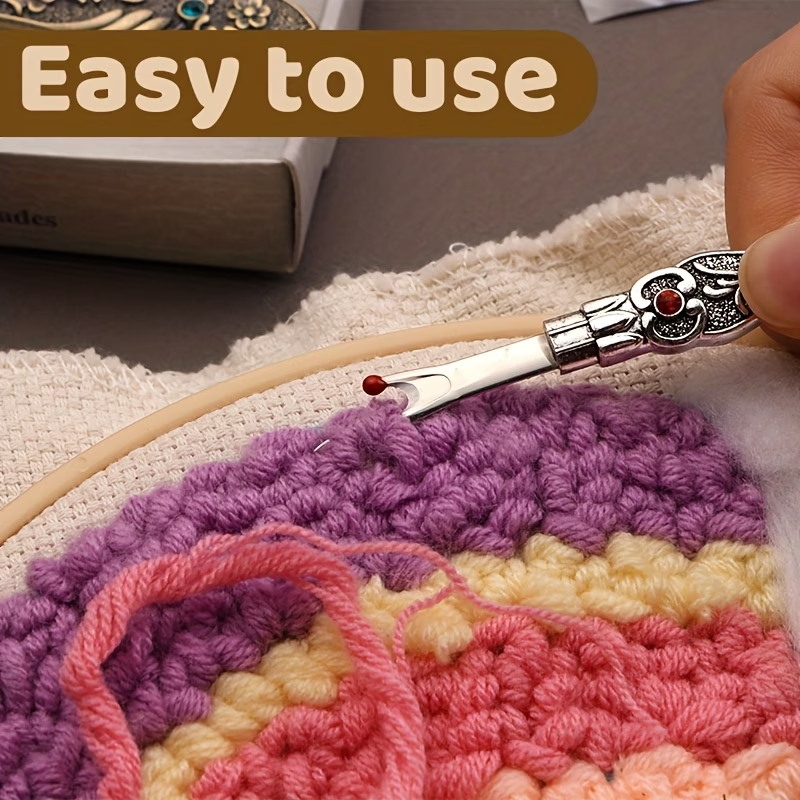1 piece of thread remover, met – обзор и цена Embroidery Tools