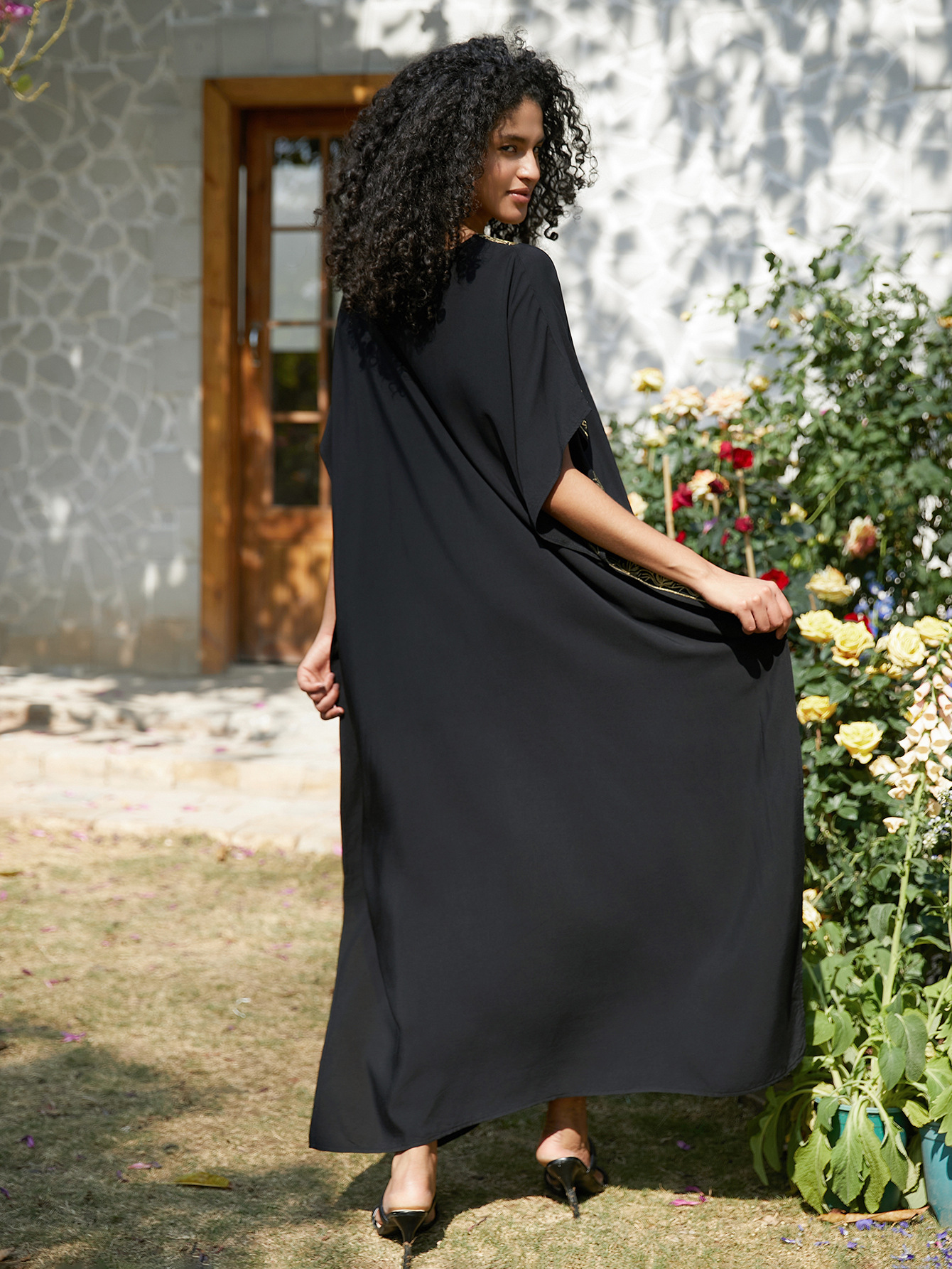 Swimsuit Cover Ups Embroidery  – обзор и цена Embroidery Kaftan