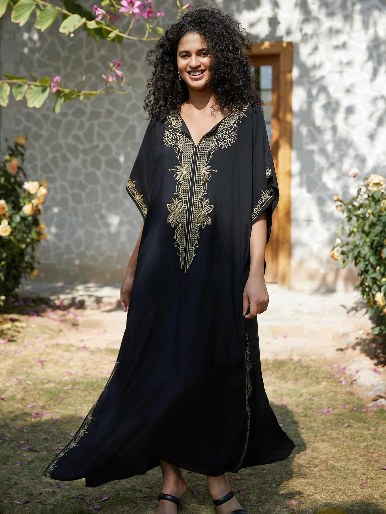 Swimsuit Cover Ups Embroidery  – обзор и цена Embroidery Kaftan