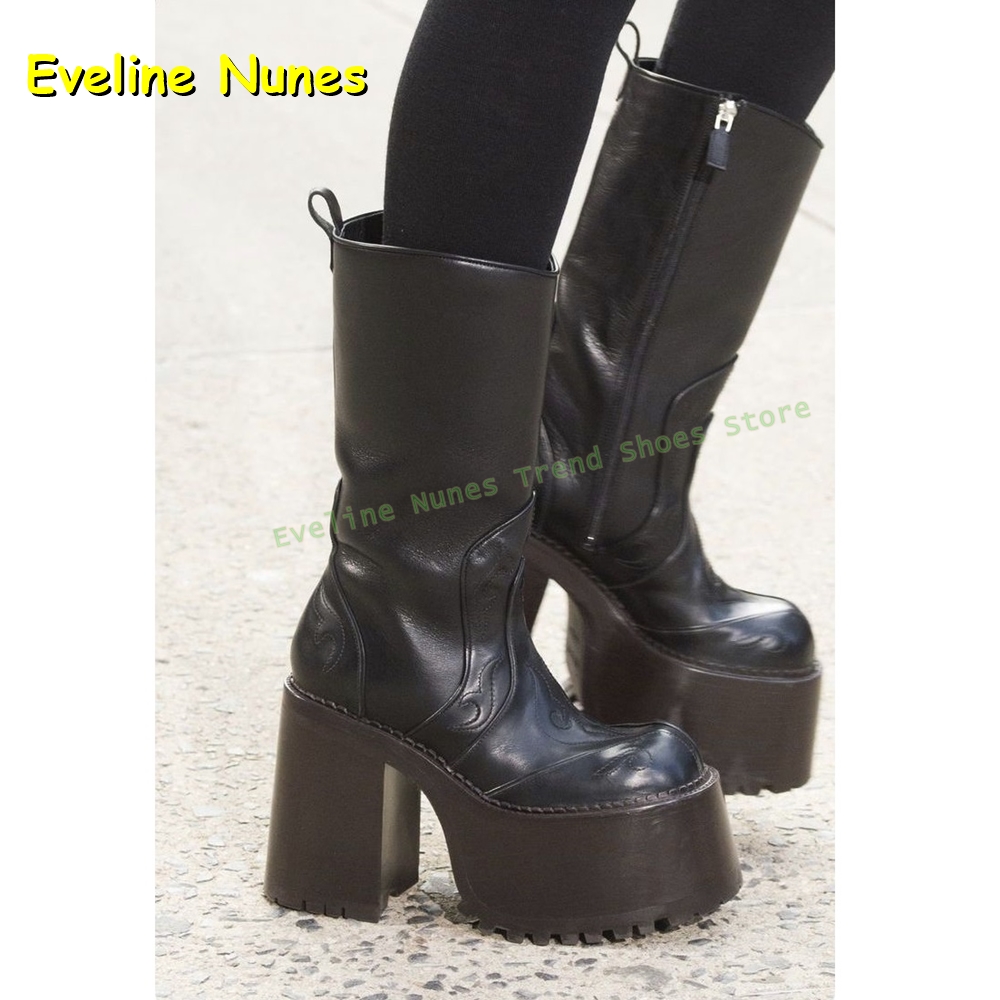 Embroidery Platform Knee High  – обзор и цена Embroidery Shoes