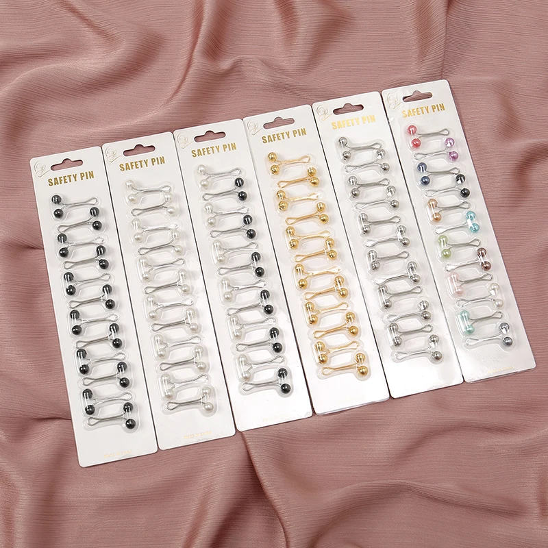 12pcs/Bag Muslim Hijab Pins Sc – обзор и цена Embroidery Hijab