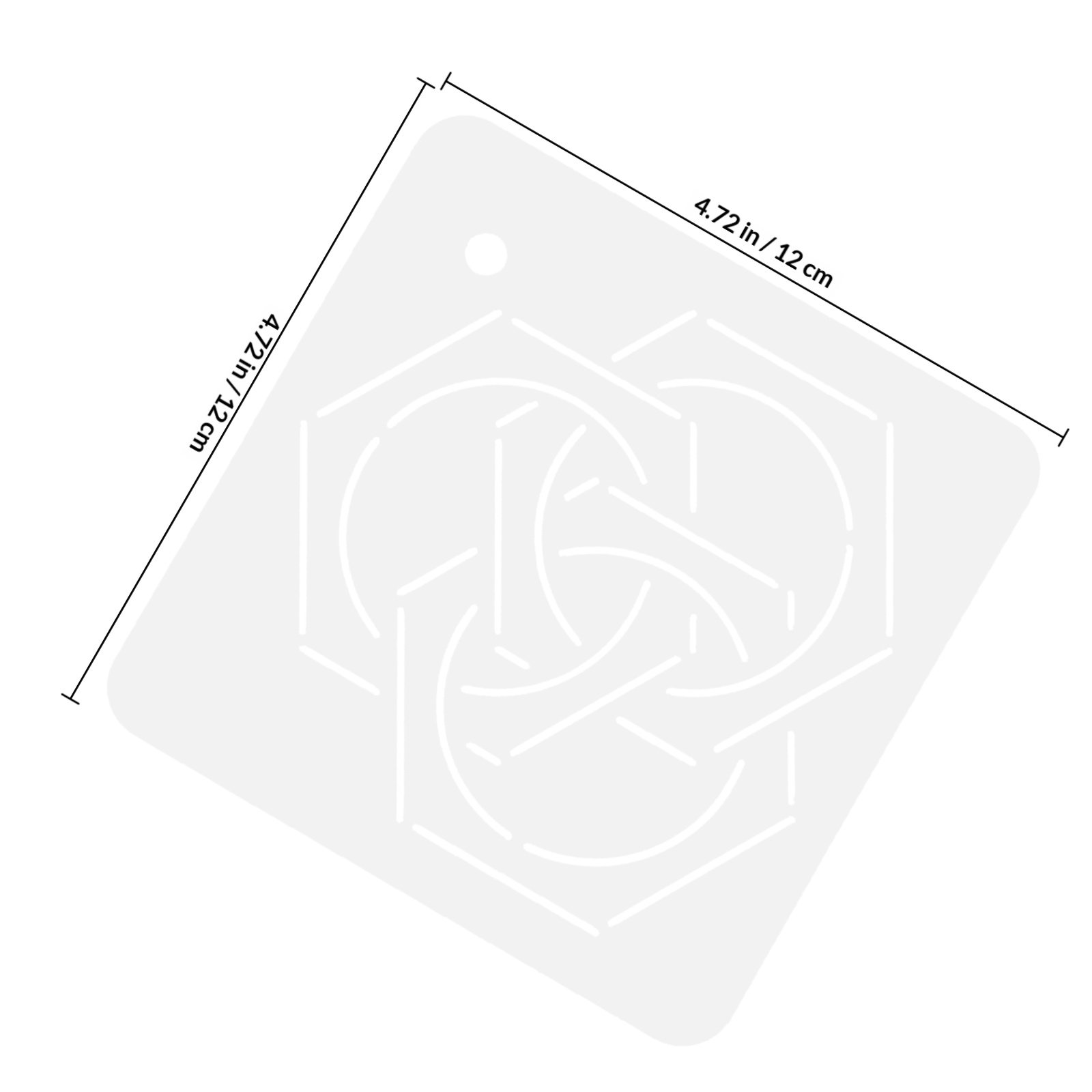 6Pcs Quilting Templates Acryli – обзор и цена Embroidery Tools