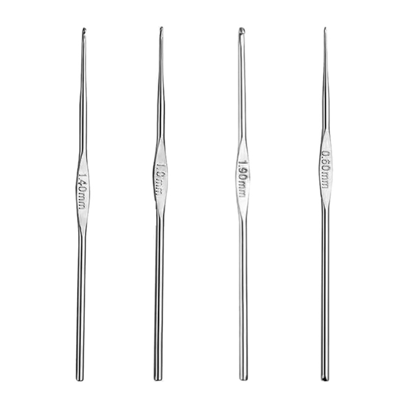 4 Pcs Stainless Steel Crochet  – обзор и цена Embroidery Needle