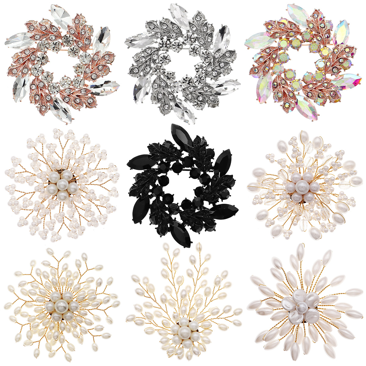 Pearl Brooch Pin Snowflake Hig – обзор и цена Embroidery Kaftan