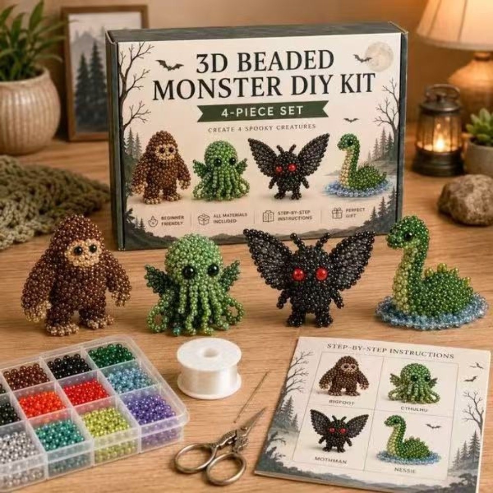 Handmade DIY Animal Bead Embro – обзор и цена Embroidery Kit Set
