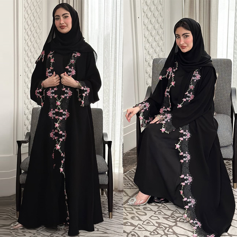 Abaya Women Eid Dress Jalabiya – обзор и цена Embroidery Kaftan