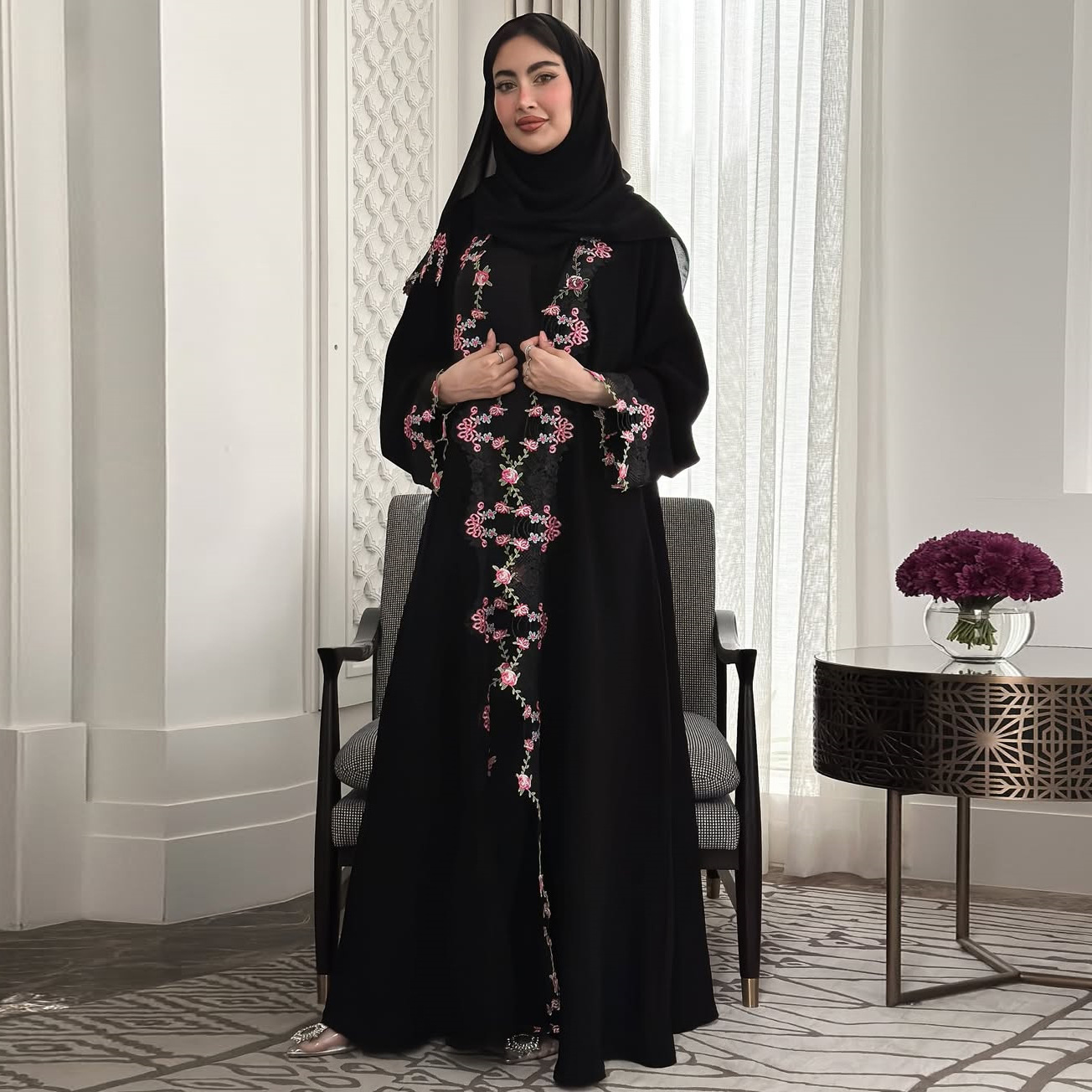 Abaya Women Eid Dress Jalabiya – обзор и цена Embroidery Kaftan