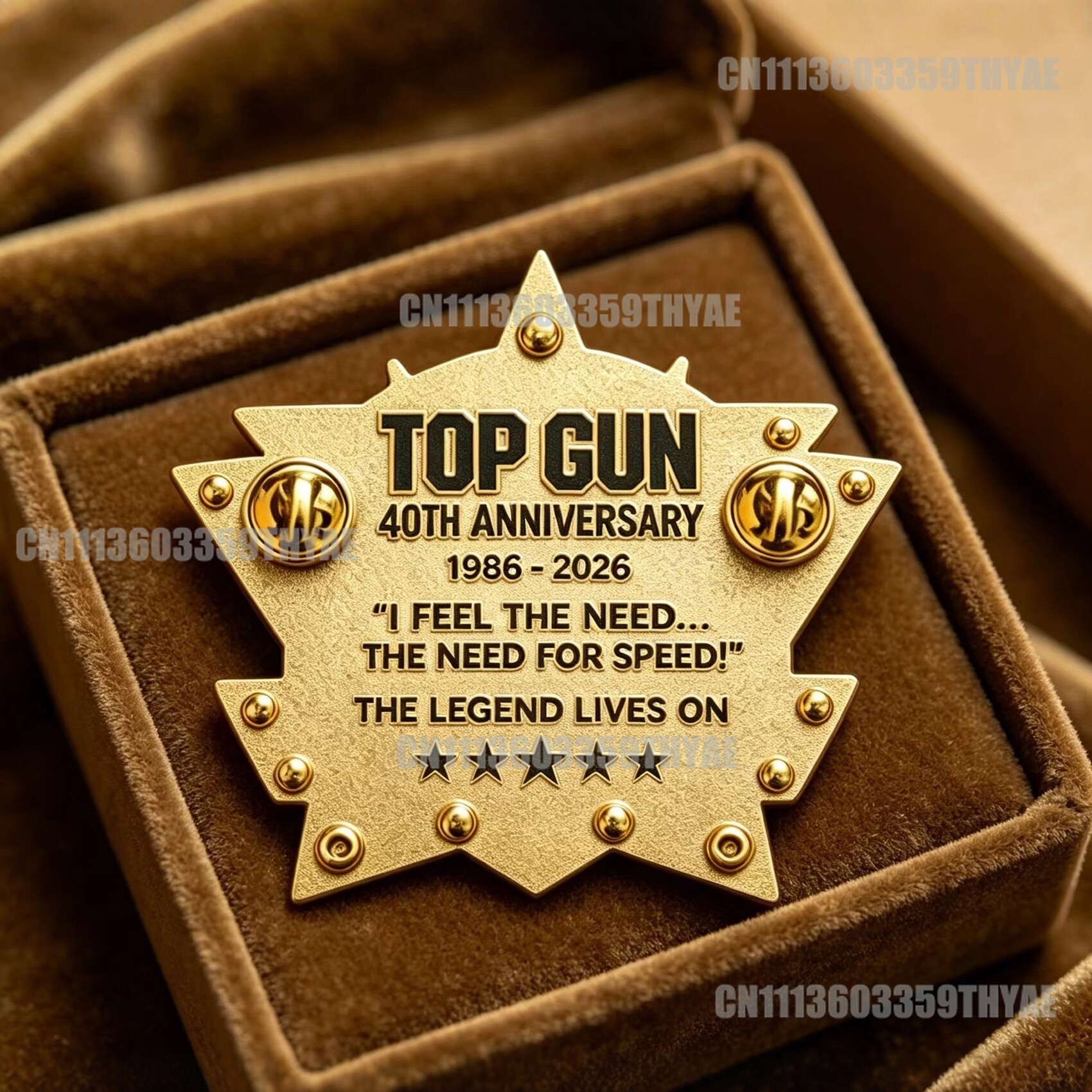 In Stock-Top Gun 40th Annivers – обзор и цена Embroidery House