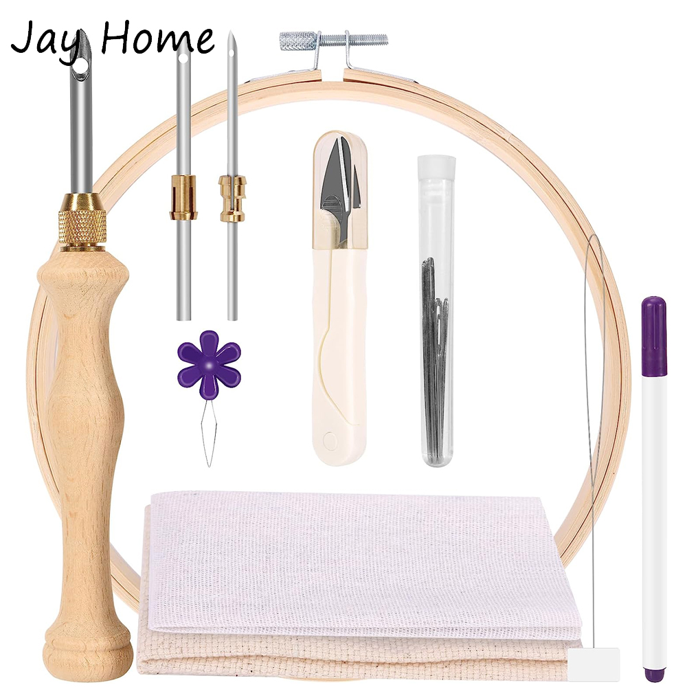 Punch Needle Starter Kit with  – обзор и цена Punch Needle Handle