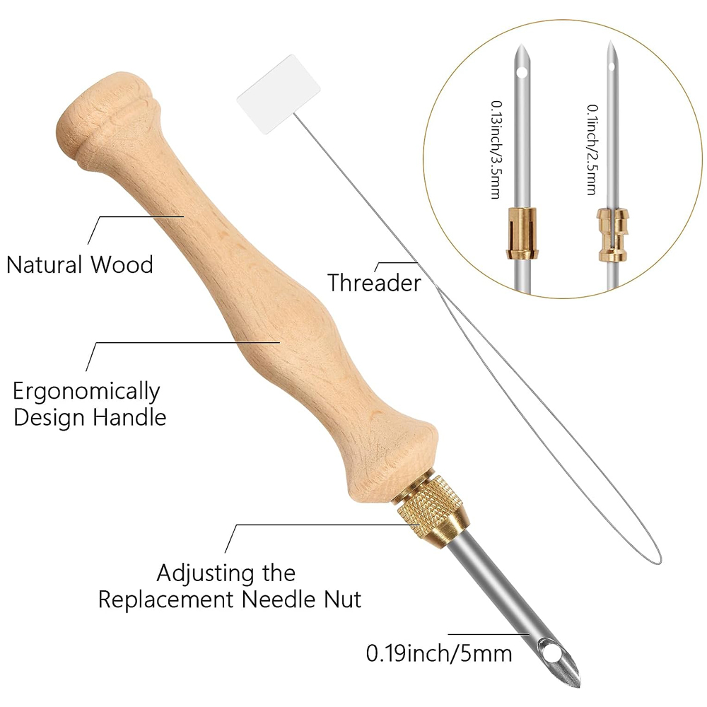 Punch Needle Starter Kit with  – обзор и цена Punch Needle Handle