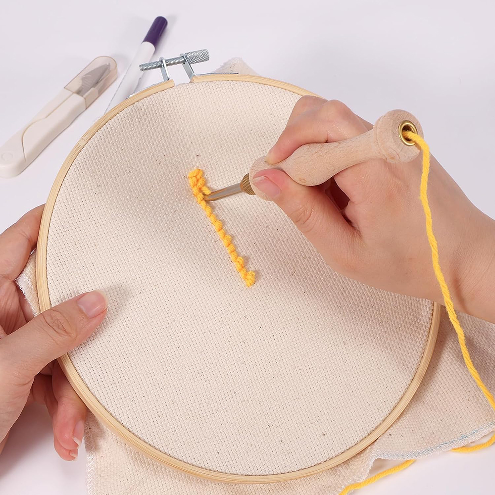 Punch Needle Starter Kit with  – обзор и цена Punch Needle Handle