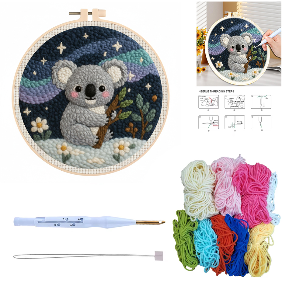 CHENISTORY Punch Needle Kit fo – обзор и цена Punch Needle Handle