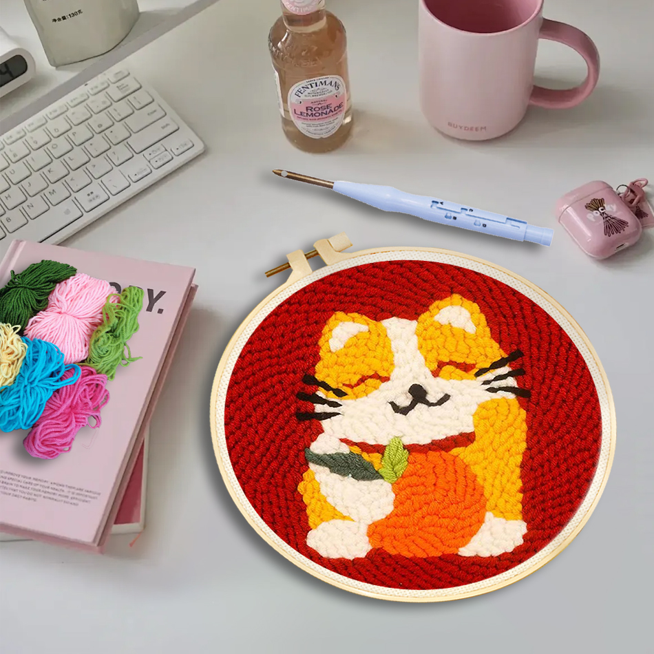 GATYZTORY punch needle embroid – обзор и цена Punch Needle Handle