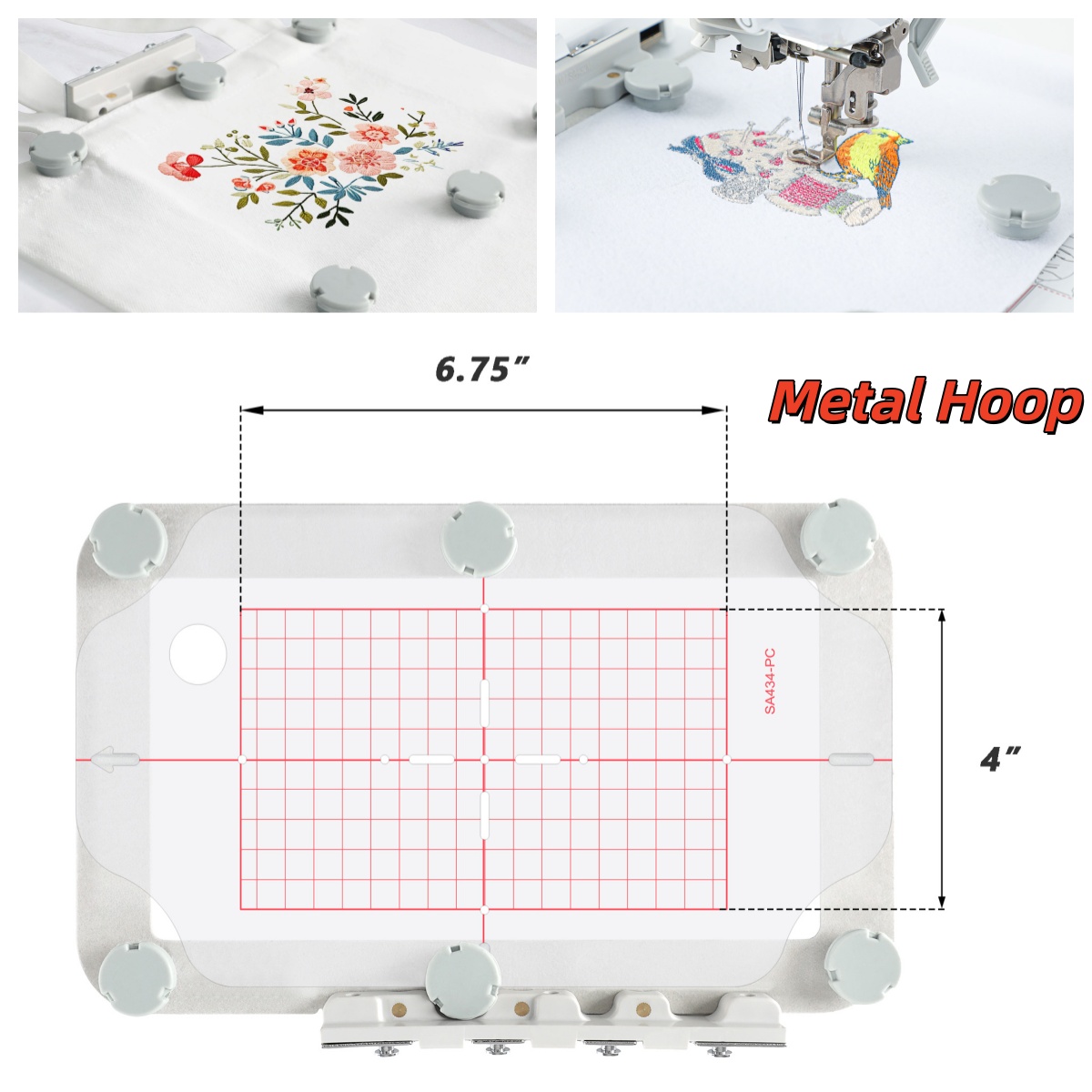 Magnetic Embroidery Hoop Metal – обзор и цена Embroidery Zone