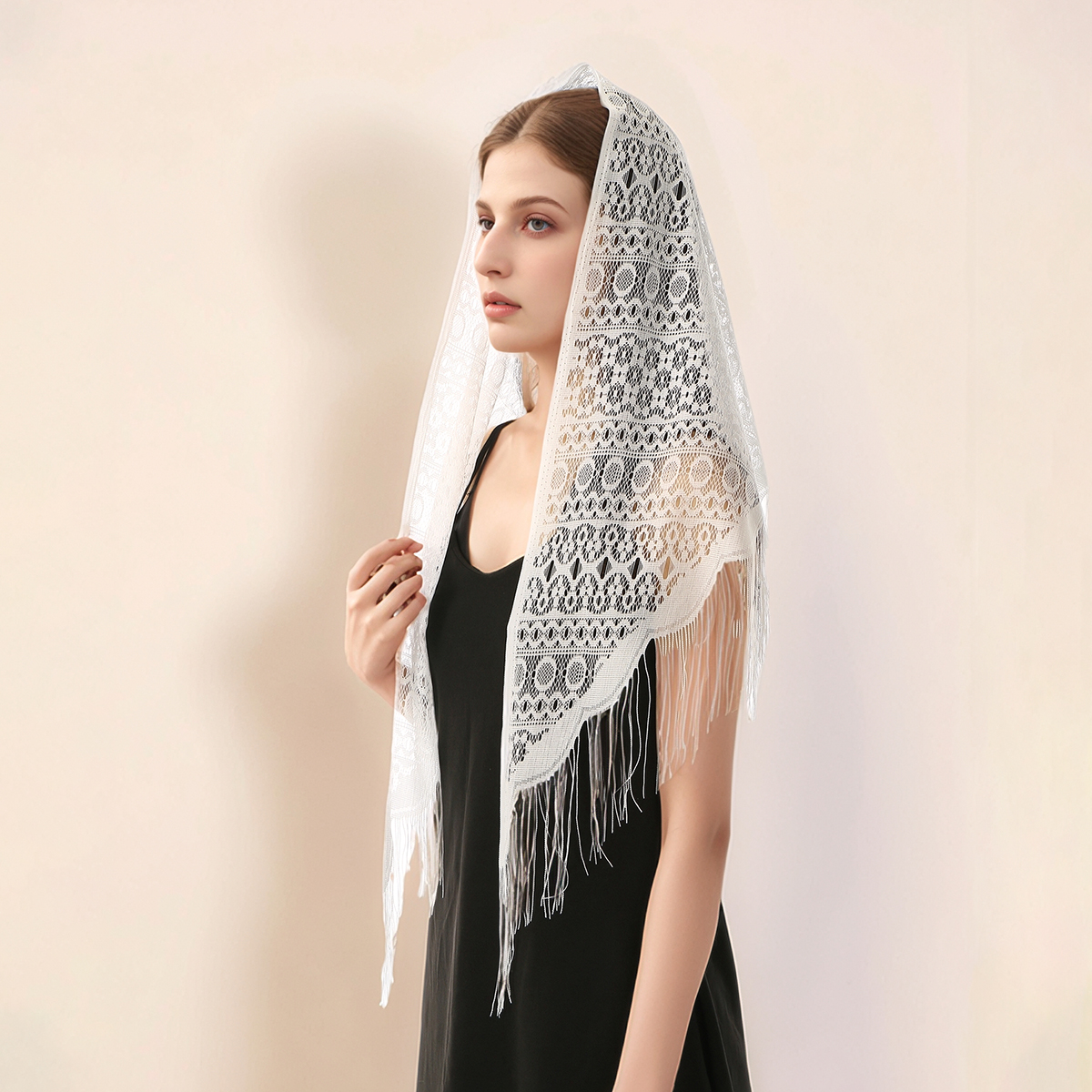 Fashion Lace Embroidery Triang – обзор и цена Embroidery Hijab