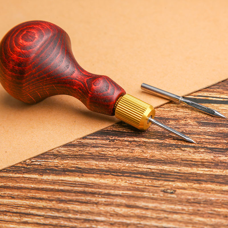 1Set DIY Leather Punch Awl Woo – обзор и цена Punch Needle Handle