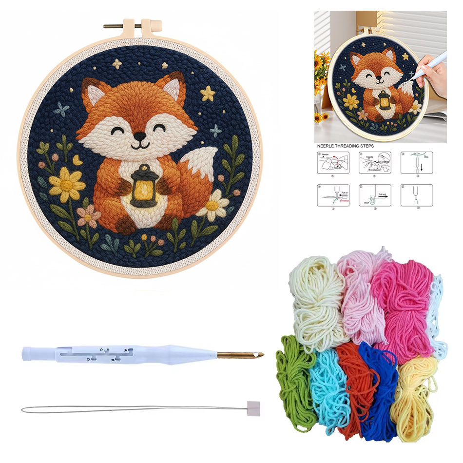CHENISTORY punch needle embroi – обзор и цена Punch Needle Handle
