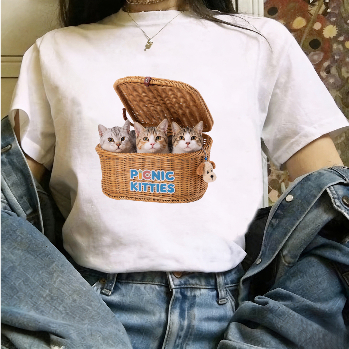 T Shirts Pet Printed Regular C – обзор и цена Embroidery Moisturizer