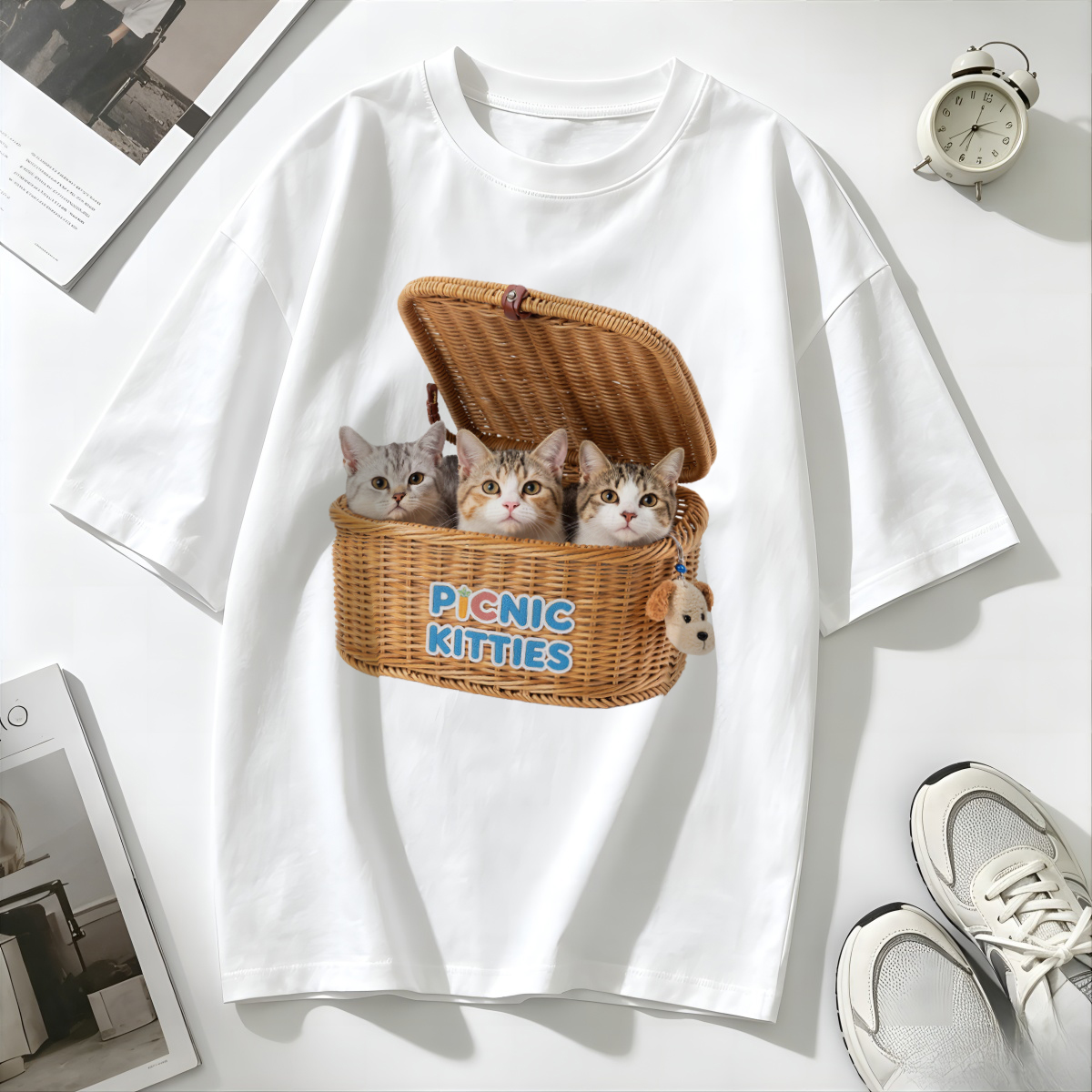 T Shirts Pet Printed Regular C – обзор и цена Embroidery Moisturizer