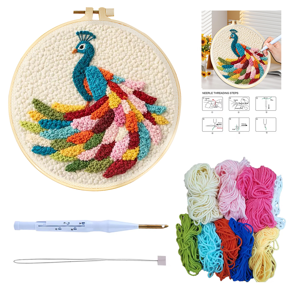 Punch Needle Embroidery Starte – обзор и цена Punch Needle Handle